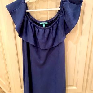 Karlie size small blue off the shoulder dress